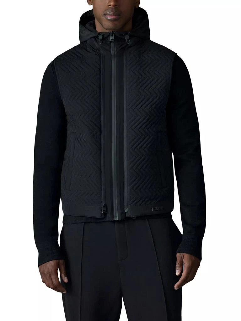 商品Mackage|Barrett 3-In-1 Quilted Hybrid Light Jacket,价格¥5138,第3张图片详细描述