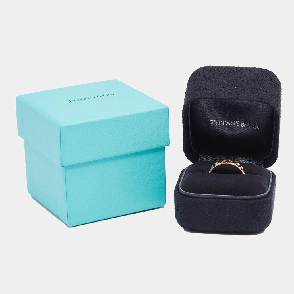 Tiffany & Co.  Tiffany T True Wide 18K Rose Gold Band Ring 51商品第6张图片规格展示
