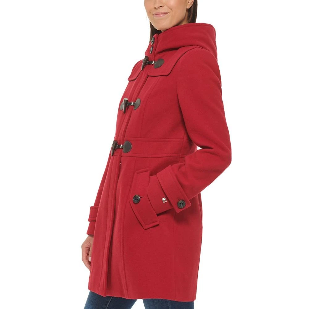 商品Tommy Hilfiger|Women's Hooded Toggle Walker Coat, Created for Macy's,价格¥977,第3张图片详细描述