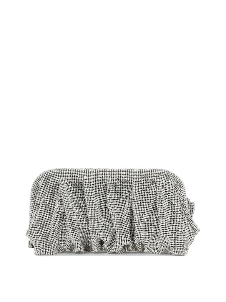 商品BENEDETTA BRUZZICHES|Venus La Grande Clutches Silver,价格¥3851,第3张图片详细描述