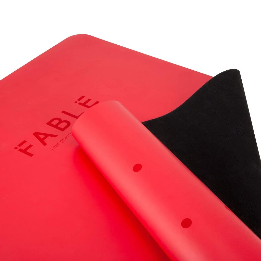 商品Fable Yoga|Fable 2mm commuter travel yoga mat - red,价格¥598,第2张图片详细描述