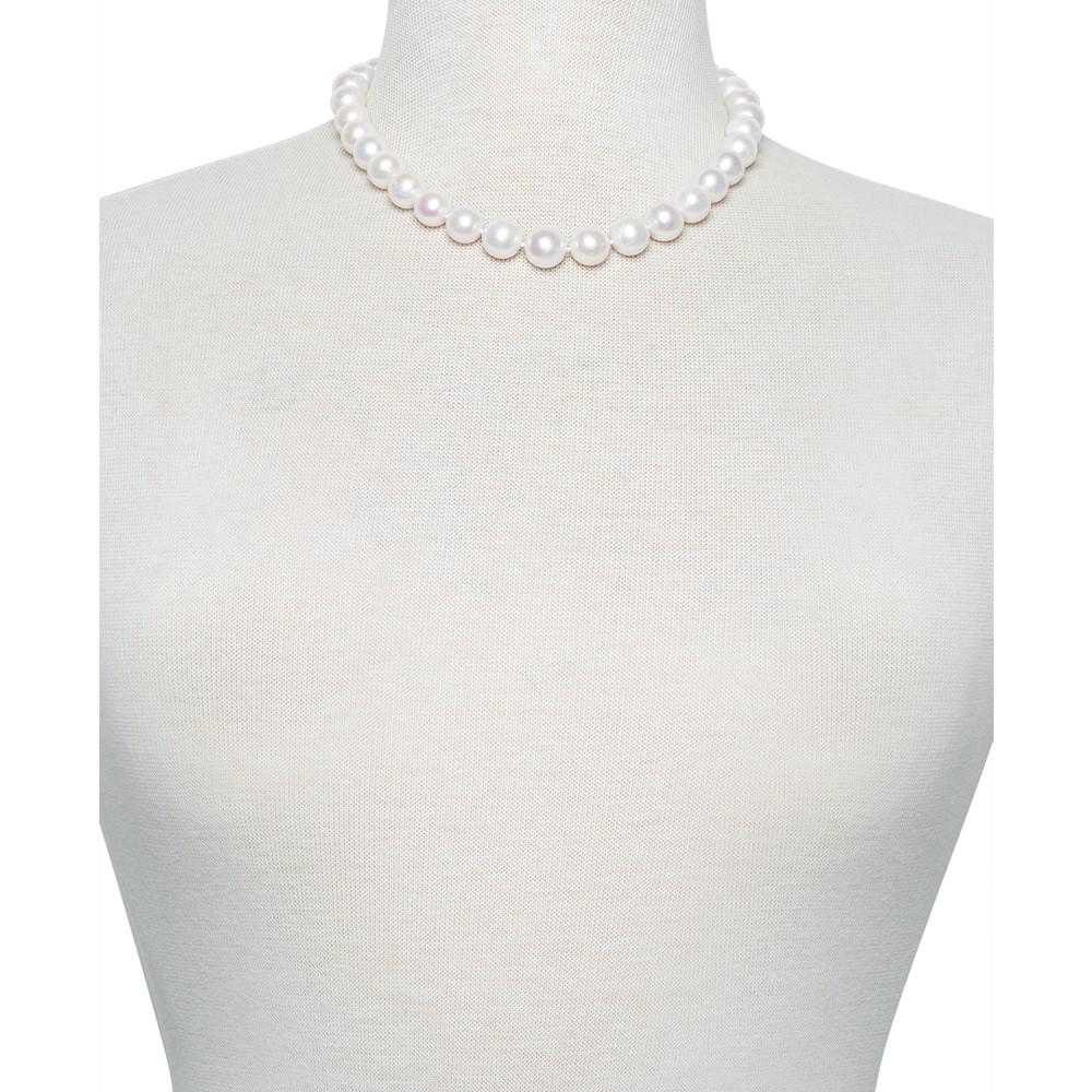 Cultured Freshwater Pearl (11-1/2 - 12-1/2mm) 17" Collar Necklace商品第2张图片规格展示