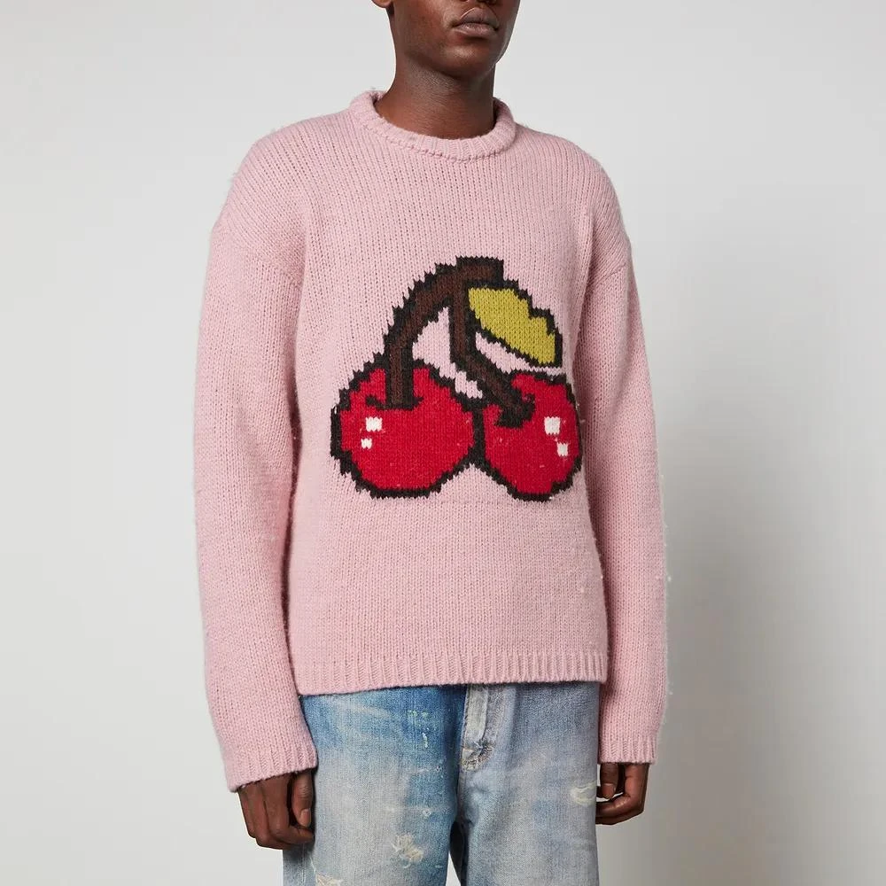 商品Our Legacy|Our Legacy Sonar Cherry Motif Knit Jumper,价格¥2288,第1张图片