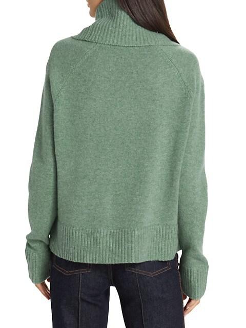 Funnel-Neck Cashmere Sweater商品第5张图片规格展示