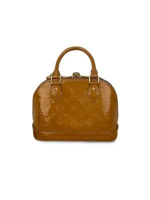 商品[二手商品] Louis Vuitton|Louis Vuitton Monogram Vernis Alma Bb Rose Velours M91585 Hand Shoulder Bag Pre Owned,价格¥13256,第2张图片详细描述