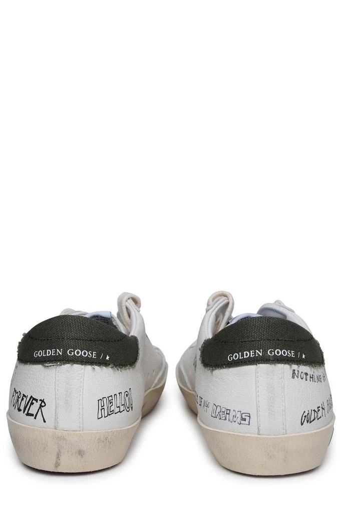 商品Golden Goose|Golden Goose Kids Super Star Slogan-Printed Low-Top Sneakers,价格¥1462,第4张图片详细描述