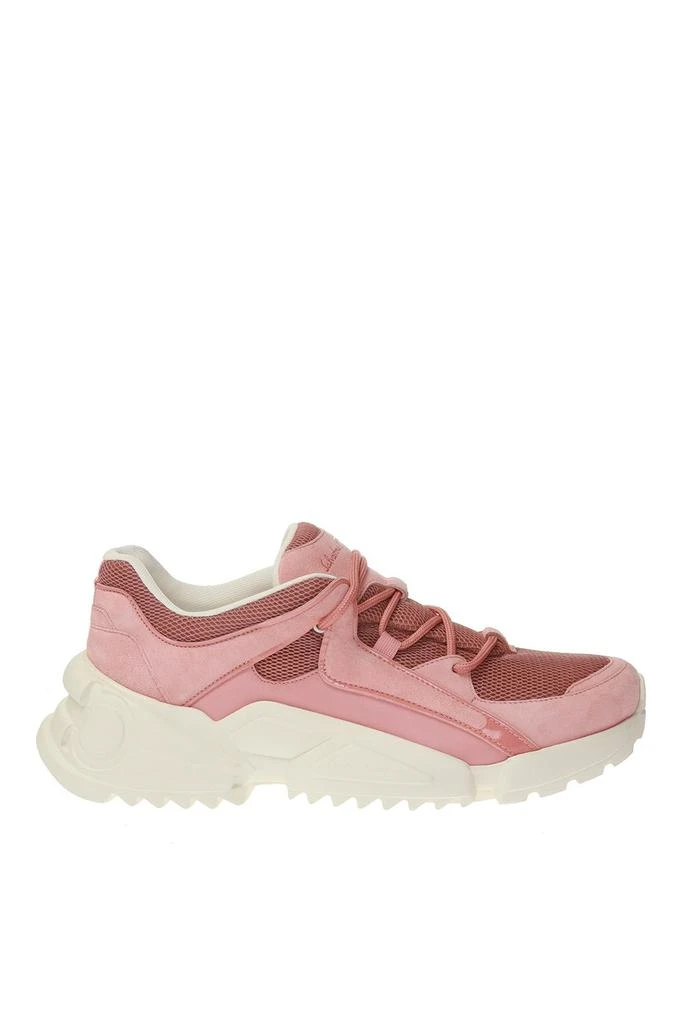 商品Salvatore Ferragamo|SALVATORE FERRAGAMO Skylar Women's 726300 Desert Rose Sneaker,价格¥2531,第2张图片详细描述