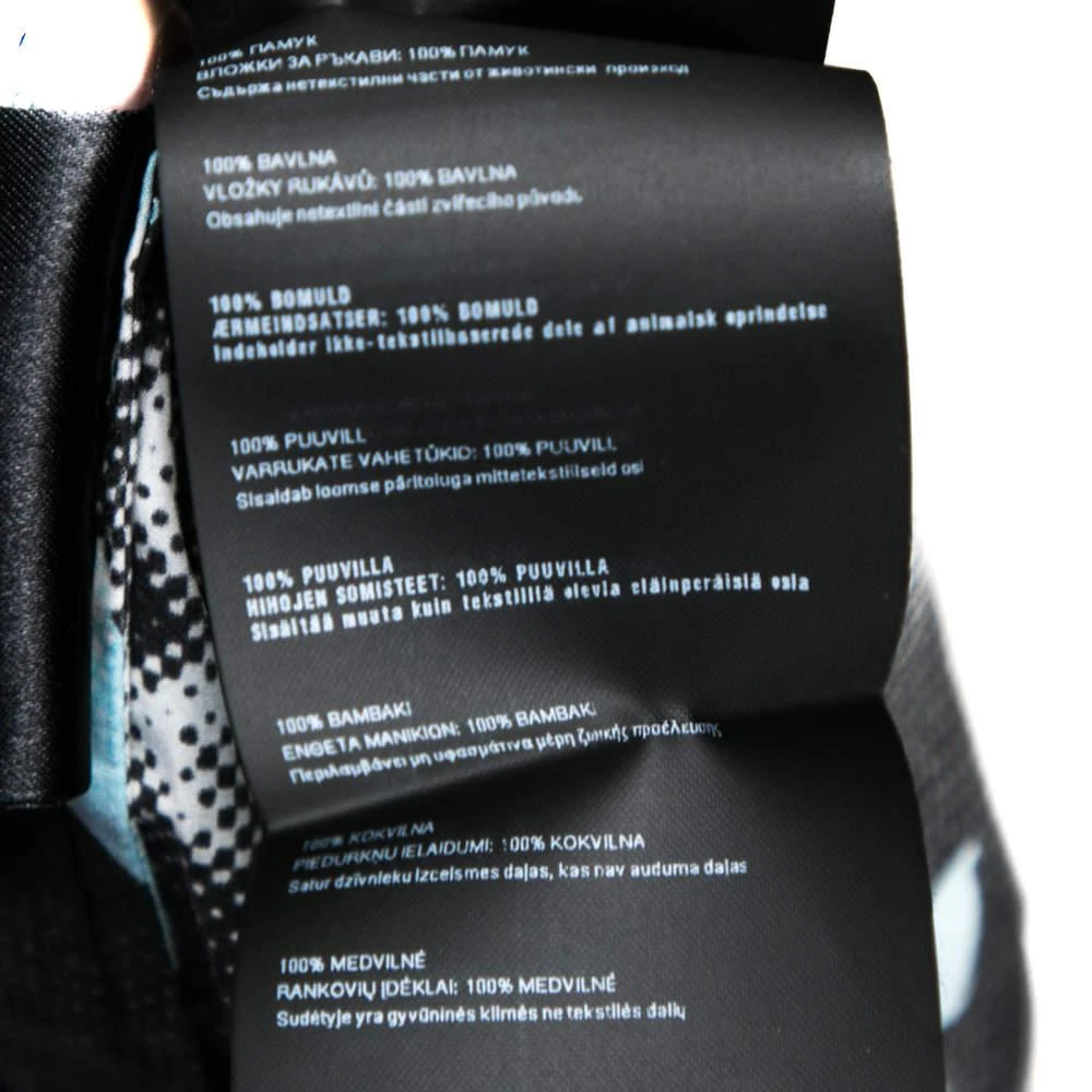 Prada Multicolor Cotton Printed Pocket Detail Button Front Shirt M  商品