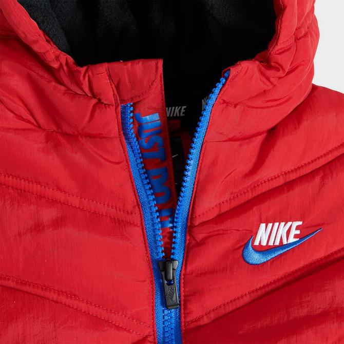 Kids' Toddler Nike Futura Taped Puffer Jacket商品第3张图片规格展示