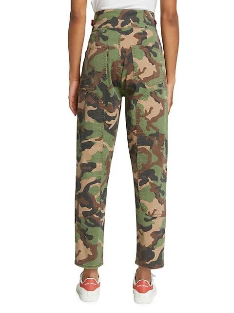 商品VERONICA BEARD|Kane Straight-Leg Camouflage Pants,价格¥1337,第5张图片详细描述