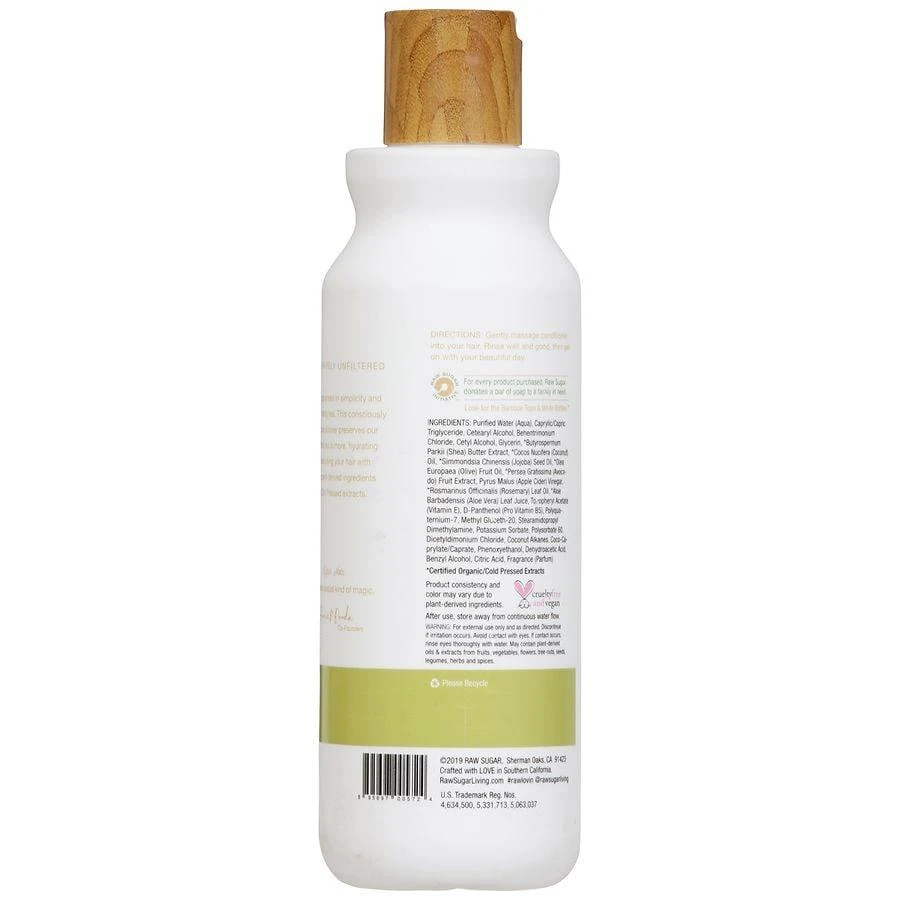 商品Raw Sugar|The Truly Unruly Conditioner Avocado + Apple Cider Vinegar + Rosemary Oil,价格¥74,第5张图片详细描述