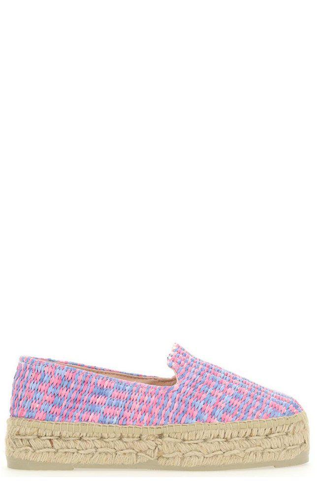 商品MANEBÍ|Manebí Yucatan Round-Toe Platform Espadrilles,价格¥488,第1张图片