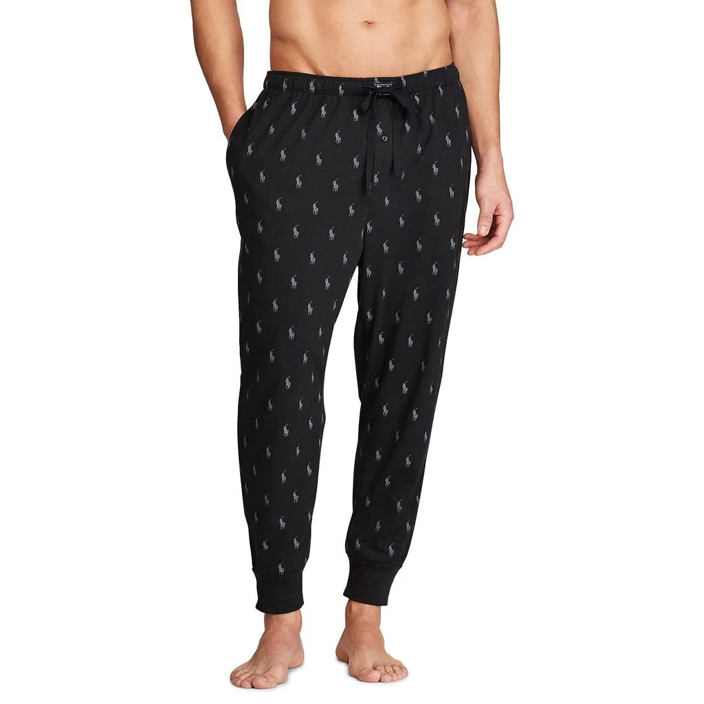 商品Ralph Lauren|Knit Covered Waistband Sleepwear Jogger Pants,价格¥169,第1张图片