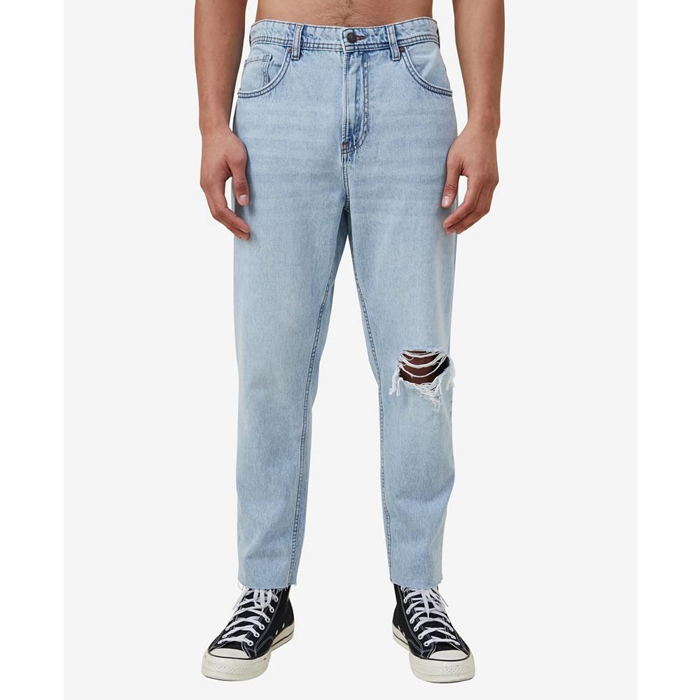 Men's Crop Tapered Jeans商品第1张图片规格展示