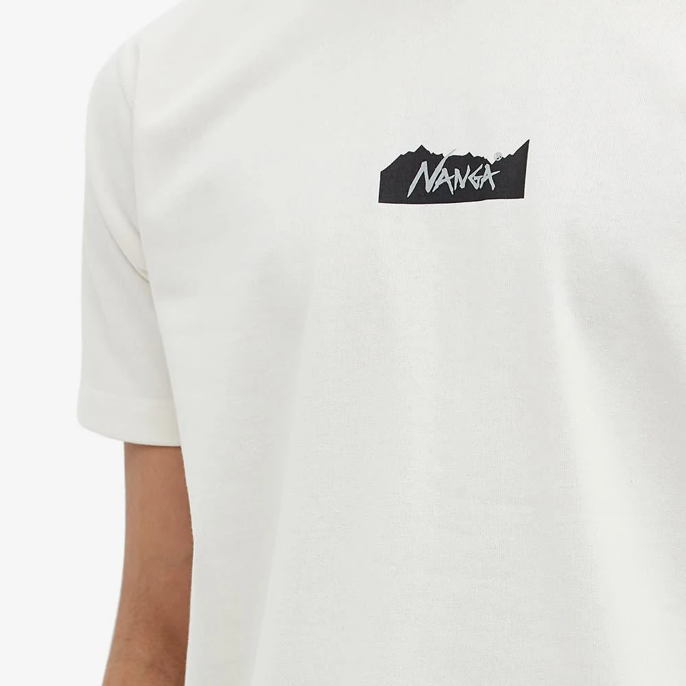 商品NANGA|NANGA Eco Mountain Logo T-Shirt,价格¥392,第5张图片详细描述