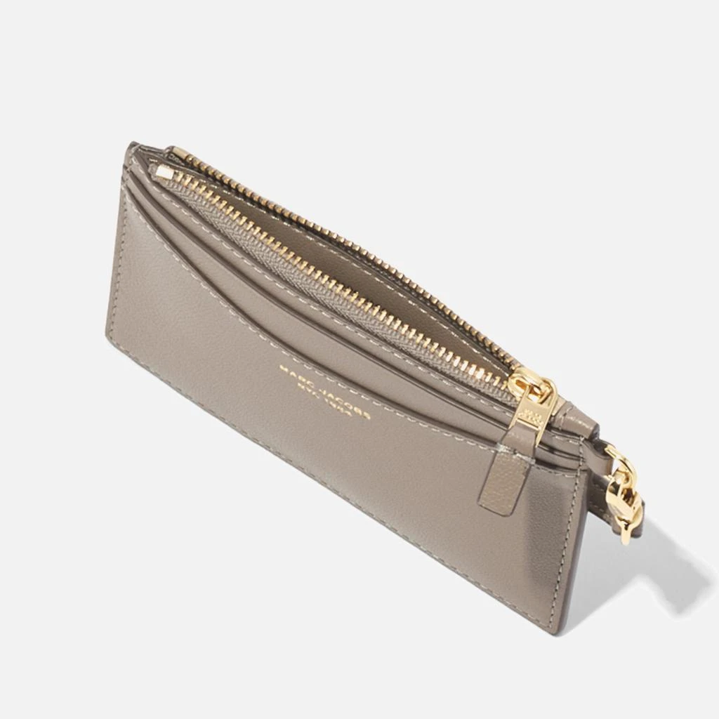 商品Marc Jacobs|Marc Jacobs The Top Zip Wristlet Leather Wallet,价格¥842,第5张图片详细描述