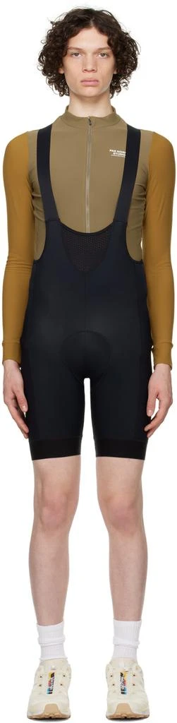 商品Pas Normal Studios|Black Mechanism Deep Winter Bib Shorts,价格¥1102,第1张图片