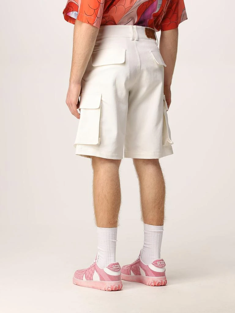 商品GCDS|Gcds bermuda in stretch cotton with logo,价格¥1901,第3张图片详细描述