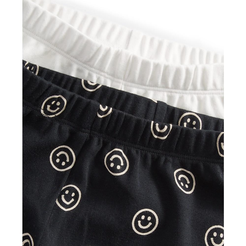 商品First Impressions|Baby Boys & Girls Smiley Splash Jogger Pants, Pack of 2, Created for Macy's,价格¥52,第5张图片详细描述