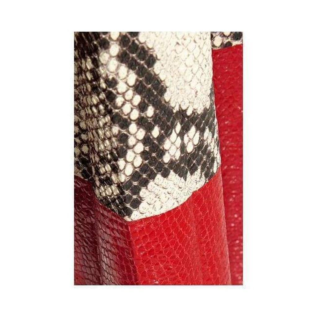商品Gucci|Pleated Snake-Effect Leather Skirt,价格¥18511,第6张图片详细描述