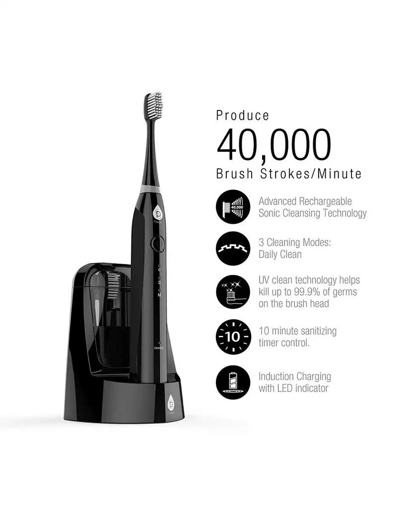 商品PURSONIC|Sonic Smart Series Rechargeable Toothbrush with UV Sanitizing Function,价格¥269,第2张图片详细描述