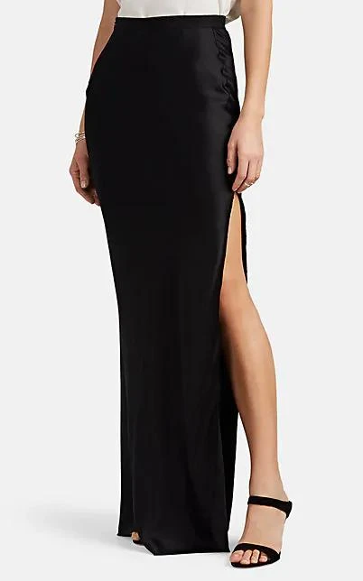 商品Nili Lotan|Azalea Silk Charmeuse Maxi Skirt,价格¥2409,第1张图片