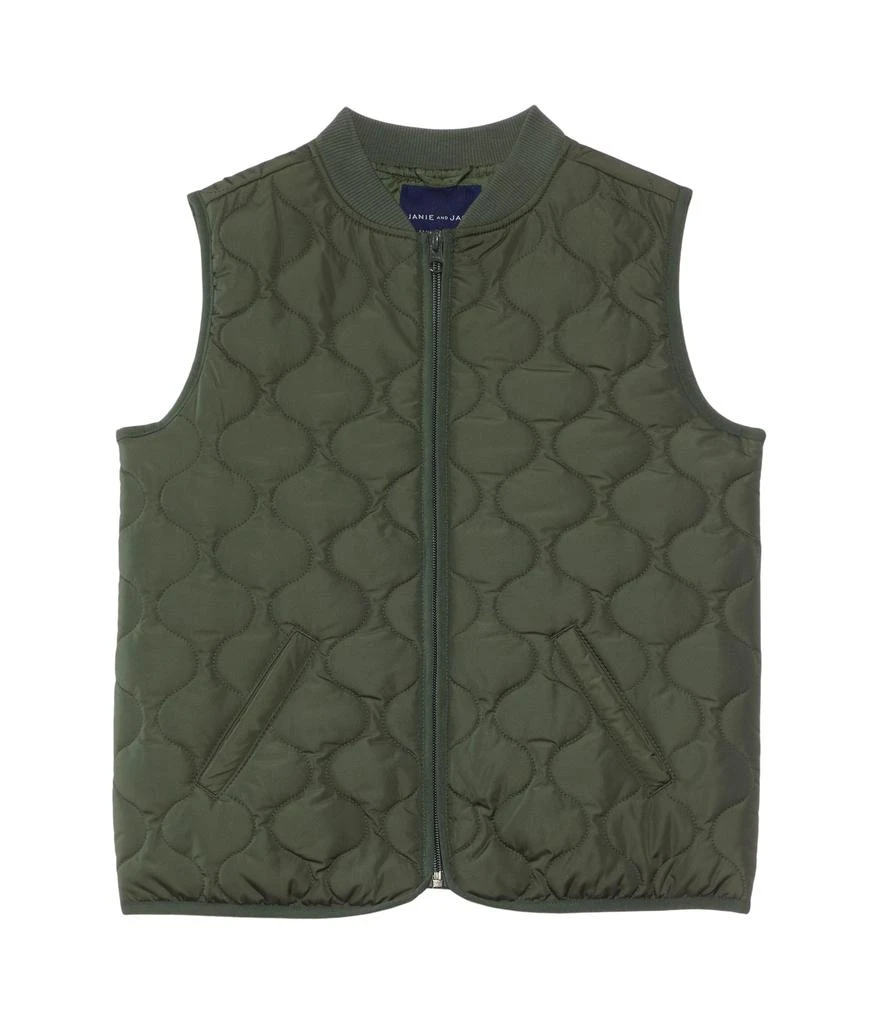 商品Janie and Jack|Quilted Vest (Toddler/Little Kids/Big Kids),价格¥283,第1张图片详细描述