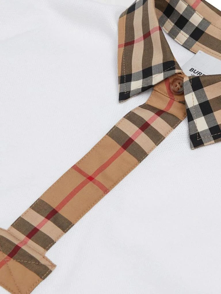 商品Burberry|Vintage check trim polo shirt,价格¥1537,第3张图片详细描述