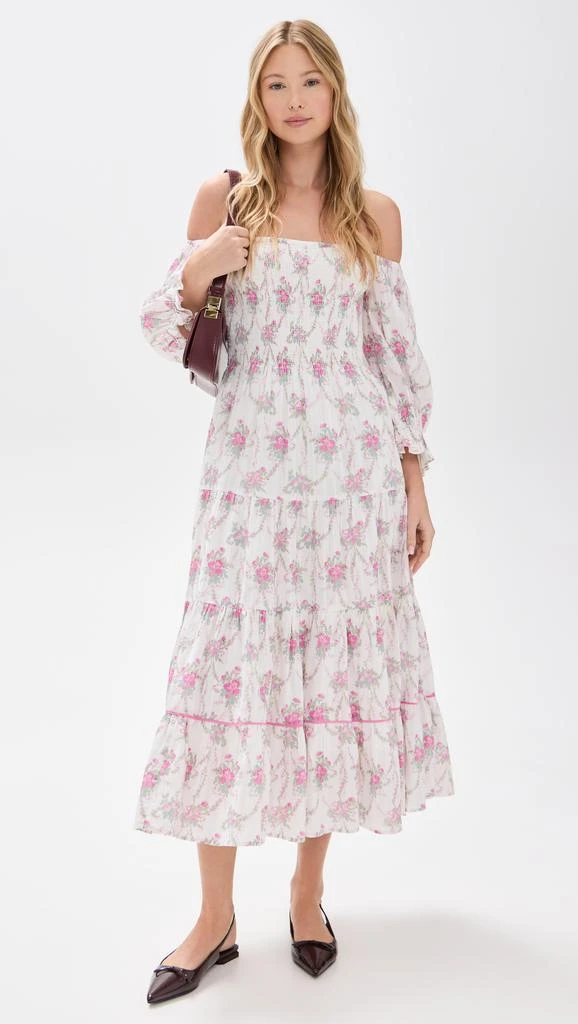 商品LOVESHACKFANCY|Rigby Dress,价格¥2054,第4张图片详细描述