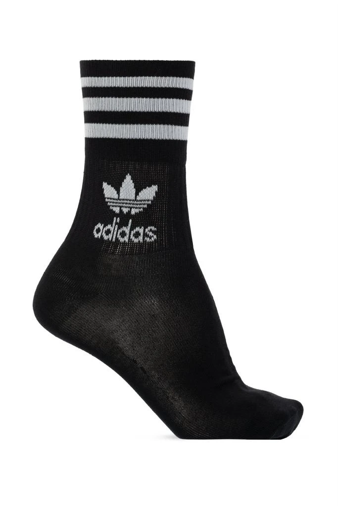 商品Adidas|Adidas Originals Mid-Cut Crew 5-Pack Socks,价格¥64,第2张图片详细描述