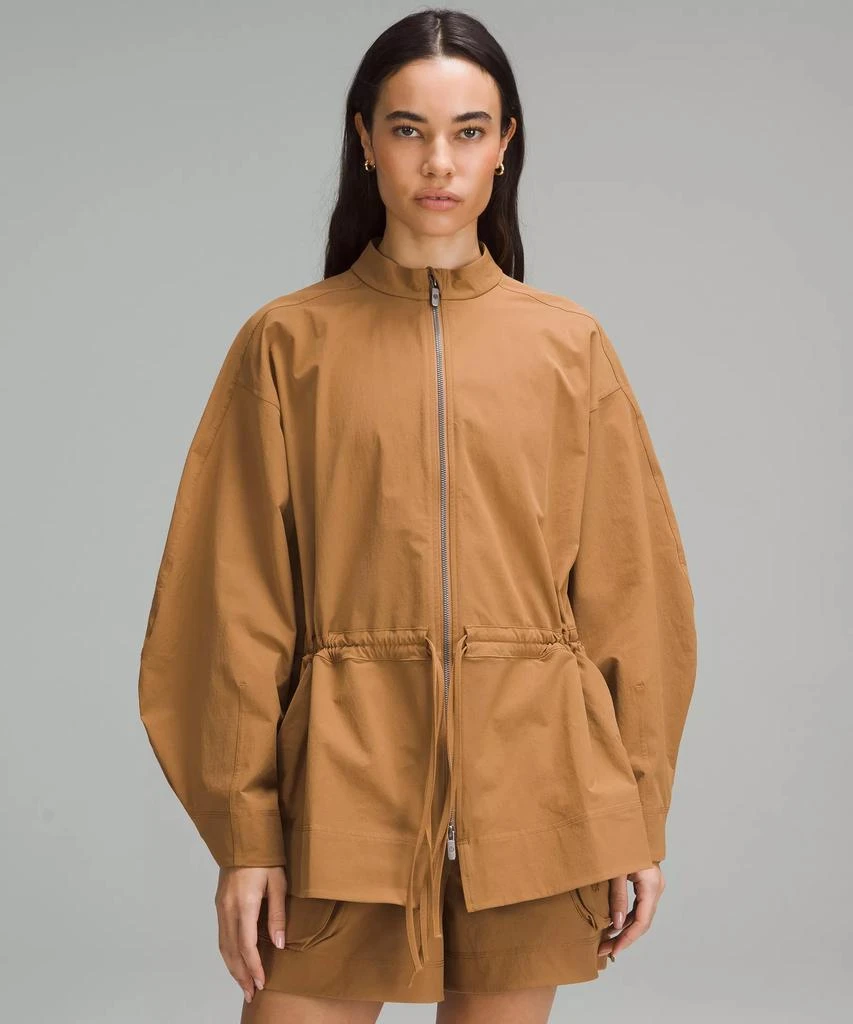 商品Lululemon|Cinch-Waist Stretch Shirt Jacket,价格¥803,第2张图片详细描述