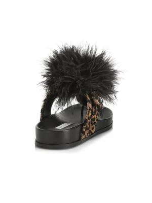 商品Aquazzura|Boudoir Feather-Trimmed Thong Sandals,价格¥897,第3张图片详细描述
