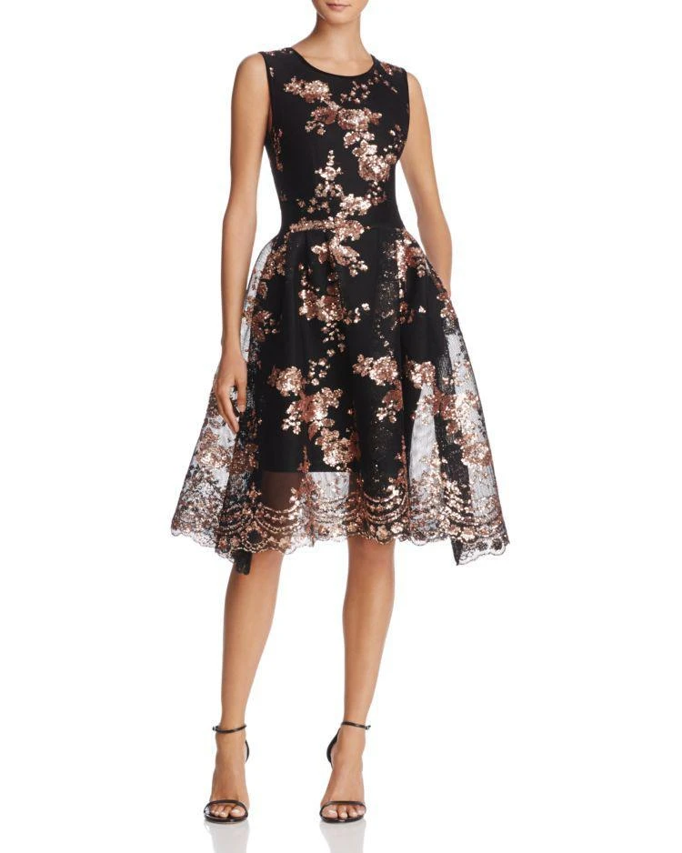 商品Maje|Russia Holiday Fit & Flare Dress - 100% Exclusive,价格¥1466,第1张图片