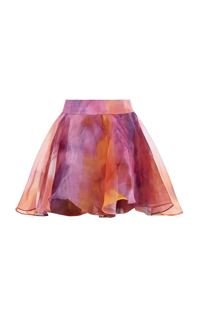商品Andrea Iyamah|Andrea Iyamah - Flared Organza Shorts - Print - L - Moda Operandi,价格¥2116,第1张图片