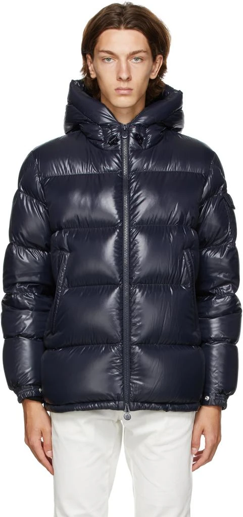 商品Moncler|Navy Down Ecrins Jacket,价格¥12210,第1张图片