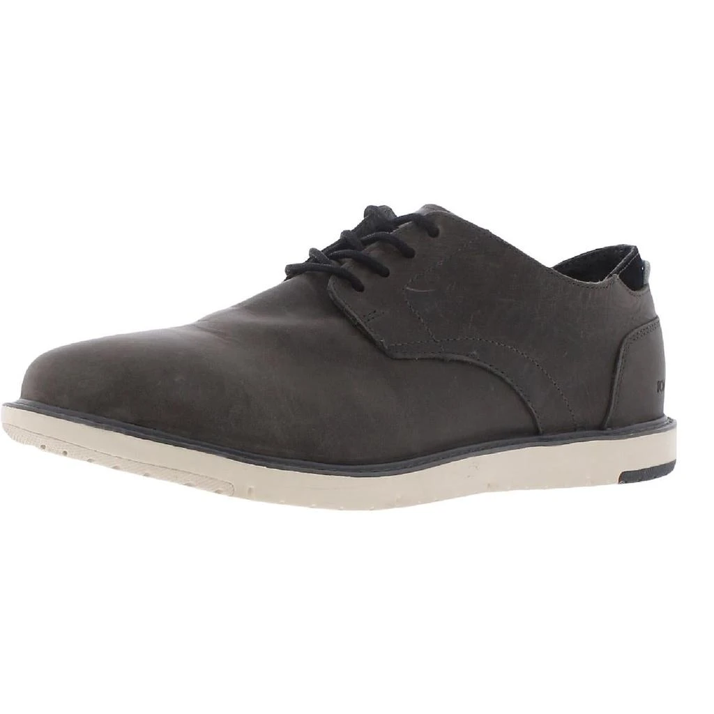 商品TOMS|Toms Mens Navi Oxford Leather Memory Foam Oxfords,价格¥159,第1张图片