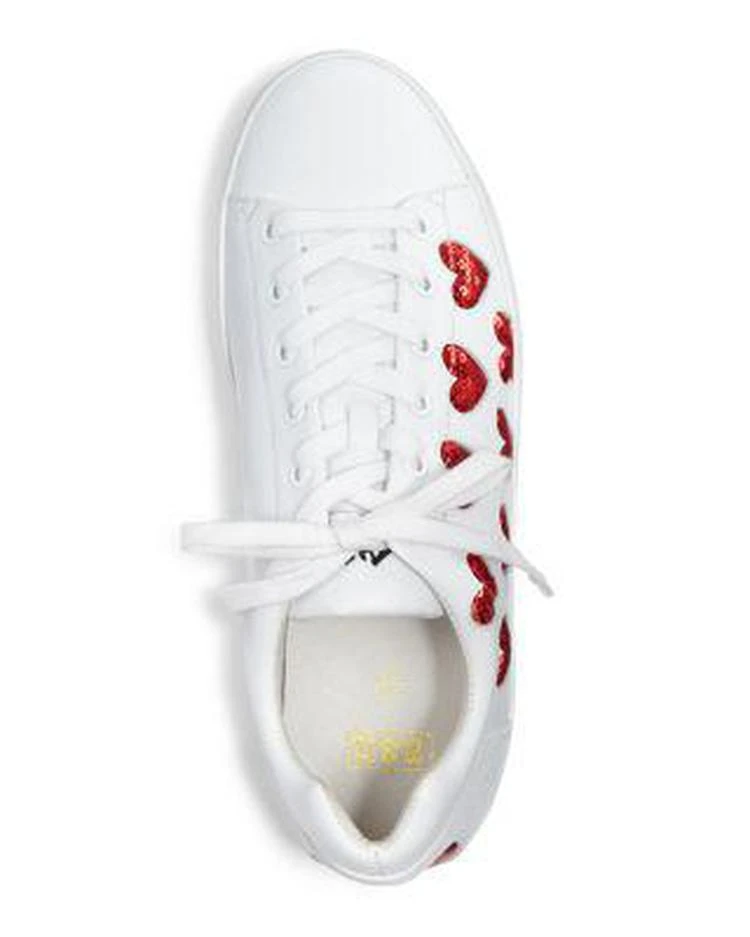 商品Ash|Nikita Sequin Heart Lace Up Sneakers,价格¥1480,第3张图片详细描述