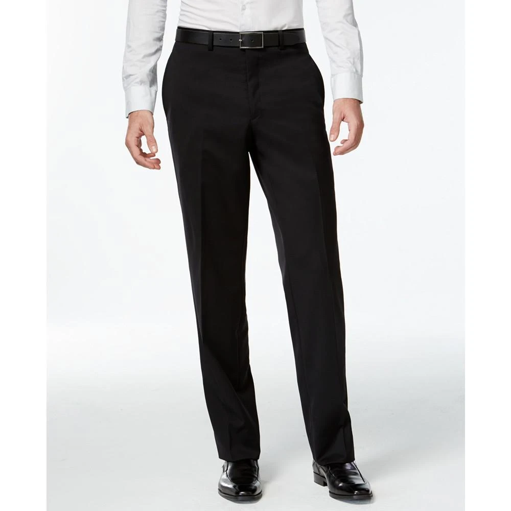 Black Solid Modern-Fit Suit 商品