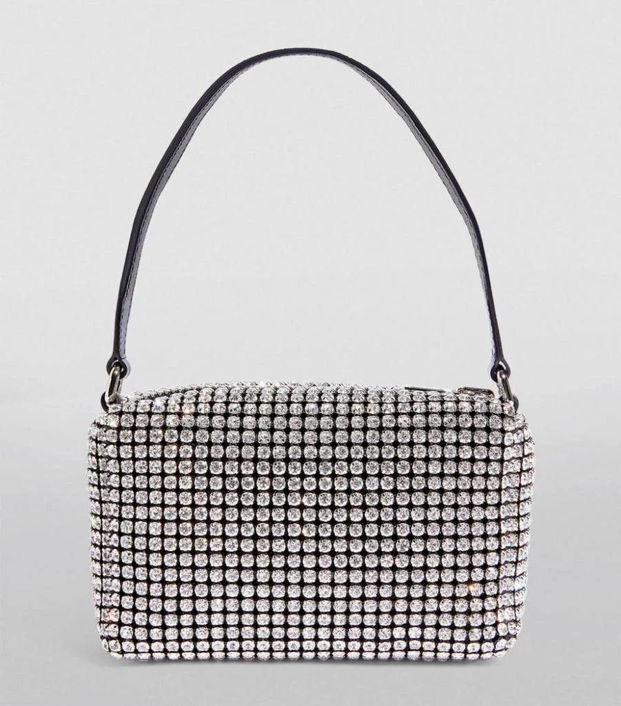 商品Alexander Wang|Crystal-Embellished Heiress Shoulder Bag,价格¥7126,第4张图片详细描述