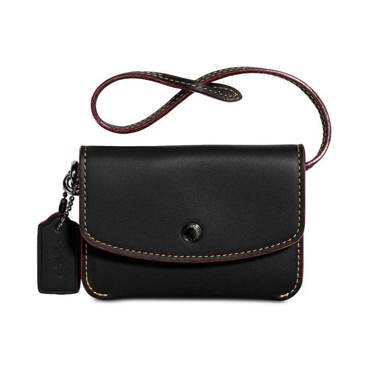 商品Coach|真皮卡夹钱包,价格¥223,第1张图片