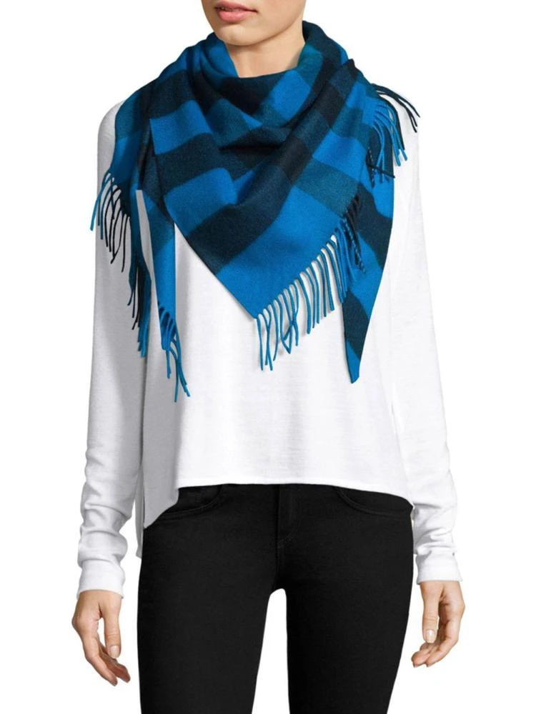 商品Burberry|Overdye Half Mega Cashmere Scarf,价格¥3712,第1张图片