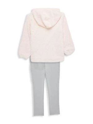 商品Juicy Couture|Little Kid's 2-Piece Logo Graphic Hoodie & Solid-Hued Leggings Set,价格¥182,第2张图片详细描述