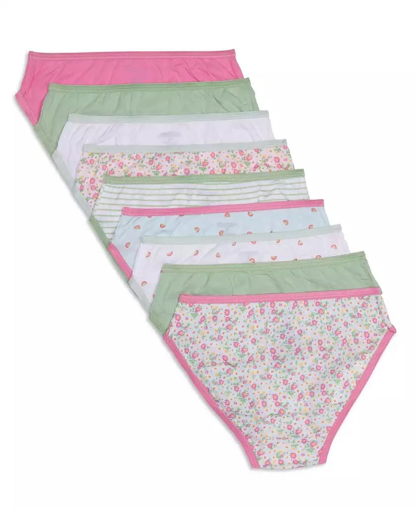 商品Maidenform|Little Girls Sketchy Floral Bikini Underwear, Pack of 9,价格¥78,第2张图片详细描述