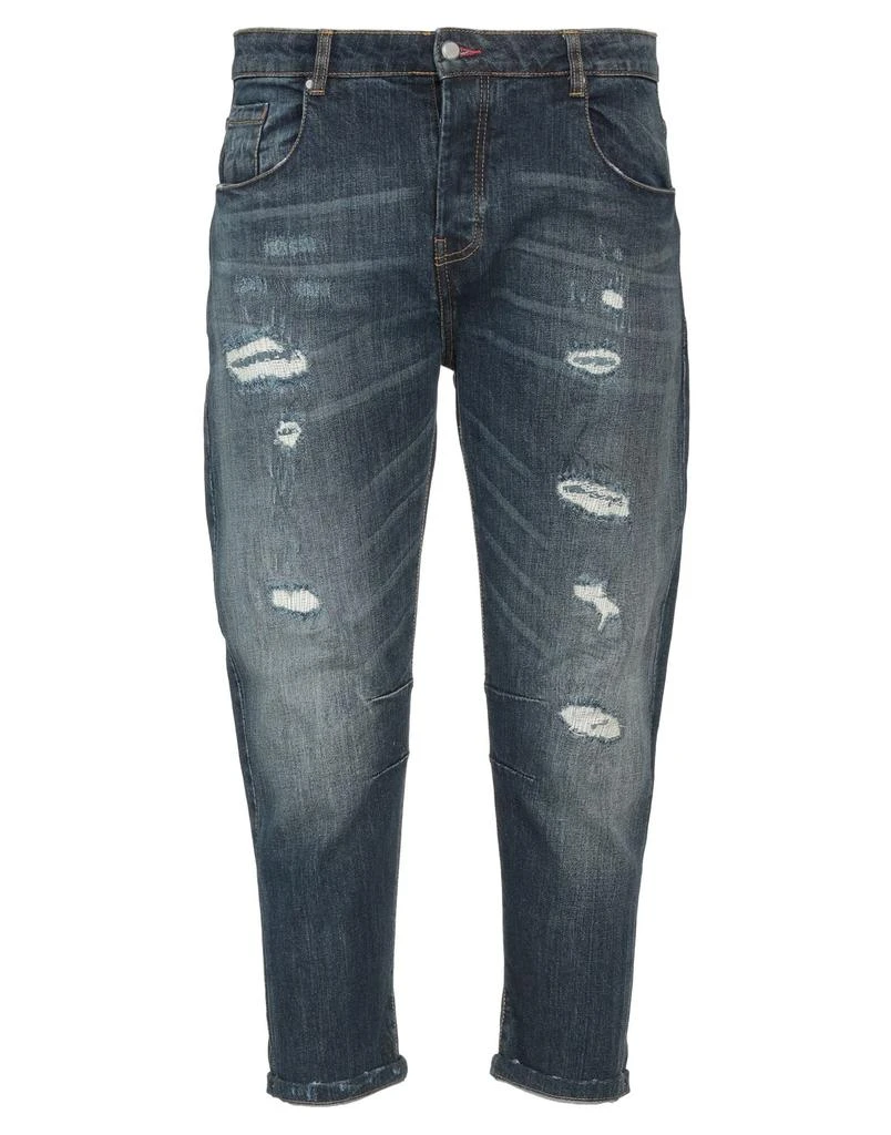 商品SSEINSE|Denim capris,价格¥386,第1张图片
