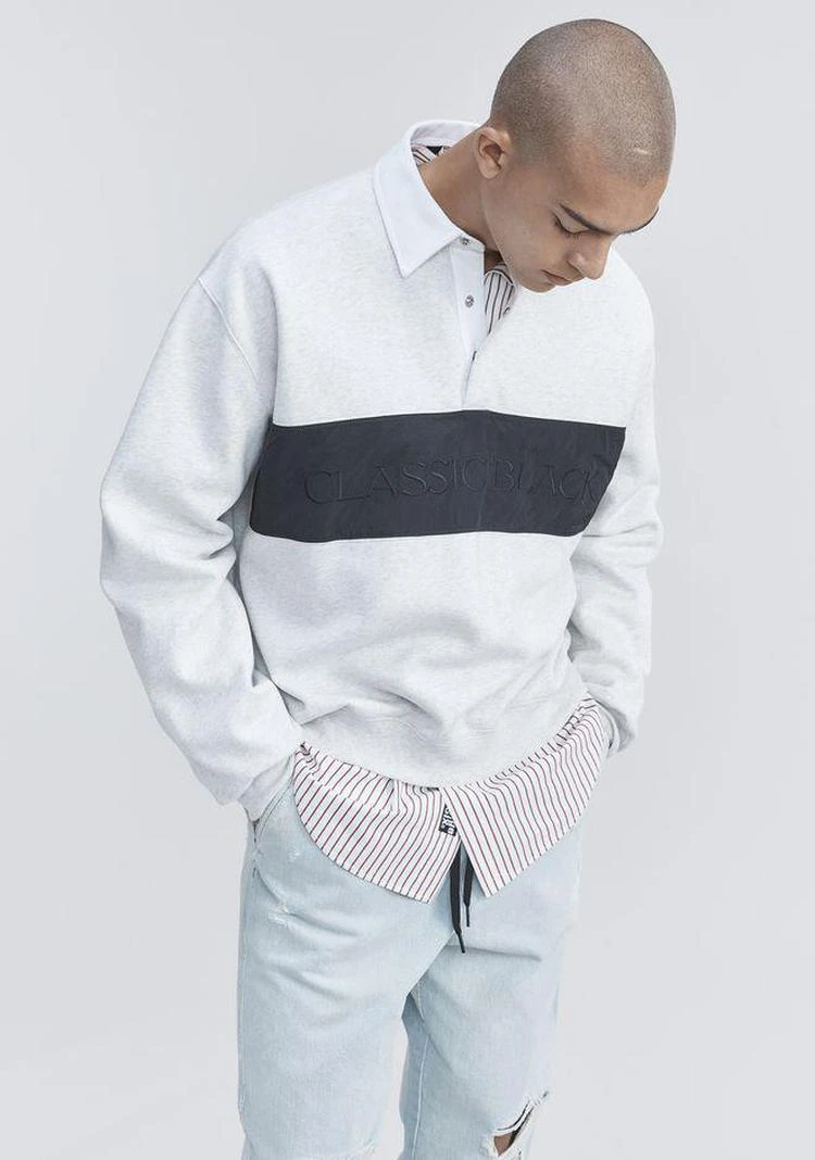 商品Alexander Wang|FLEECE POLO SHIRT,价格¥1336,第4张图片详细描述