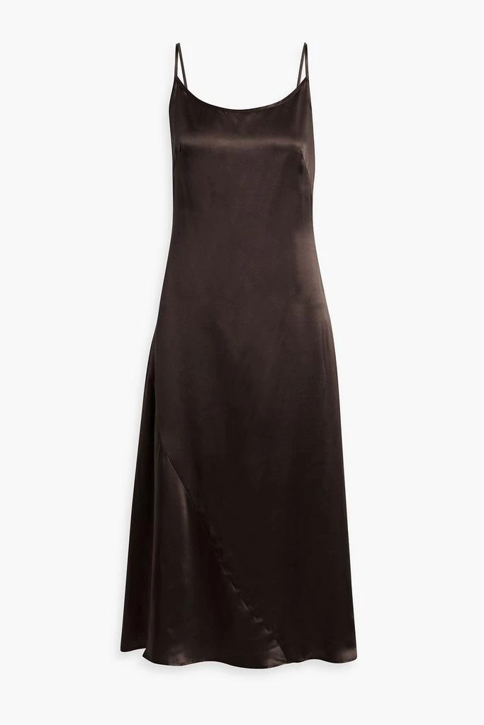 商品IRIS & INK|Ella organic silk-satin midi slip dress,价格¥758,第1张图片