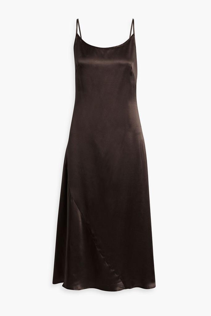 商品IRIS & INK|Ella organic silk-satin midi slip dress,价格¥936,第1张图片