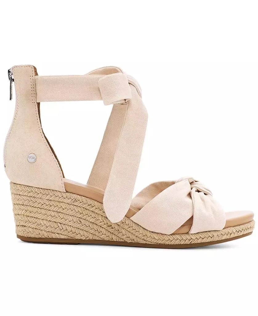 商品UGG|Women's Yarrow Espadrille Wedge Sandals,价格¥299,第2张图片详细描述