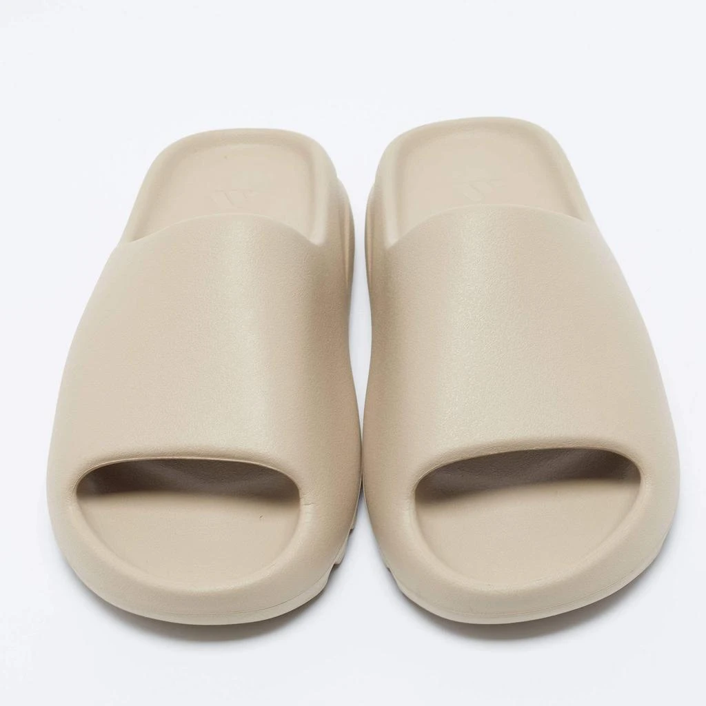 商品YEEZY|Yeezy x adidas Beige Rubber Flat Slides Size 42,价格¥2931,第3张图片详细描述