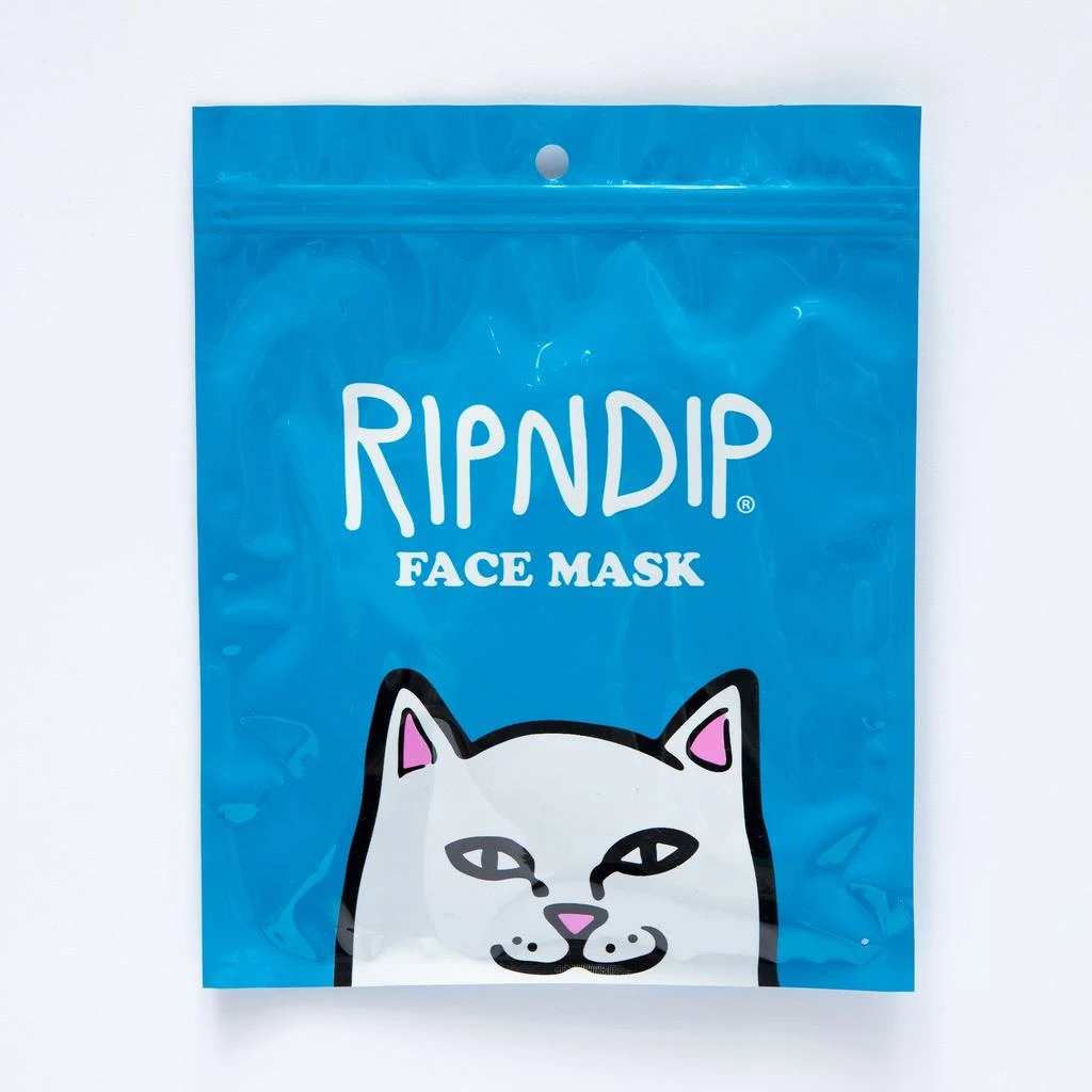 商品RIPNDIP|Buddy System Face Mask (Baby Blue),价格¥46,第3张图片详细描述